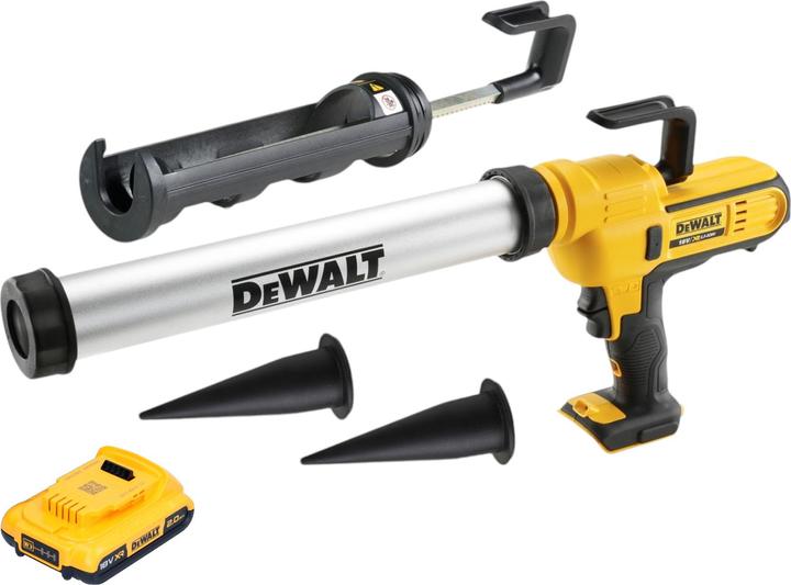 Image du produit DeWalt DCE 581 NK Pistolet à cartouche sans fil 18 V 310 ml + 1x batterie 2,0 Ah + mallette - sans chargeur