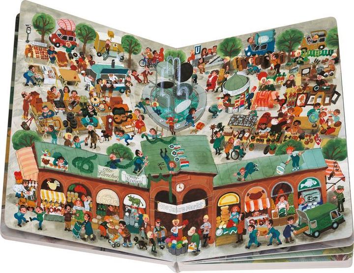 Produktbild Ravensburger Mein Wimmelbuch: Unsere grosse Stadt (Deutsch, Ali Mitgutsch, 2023)