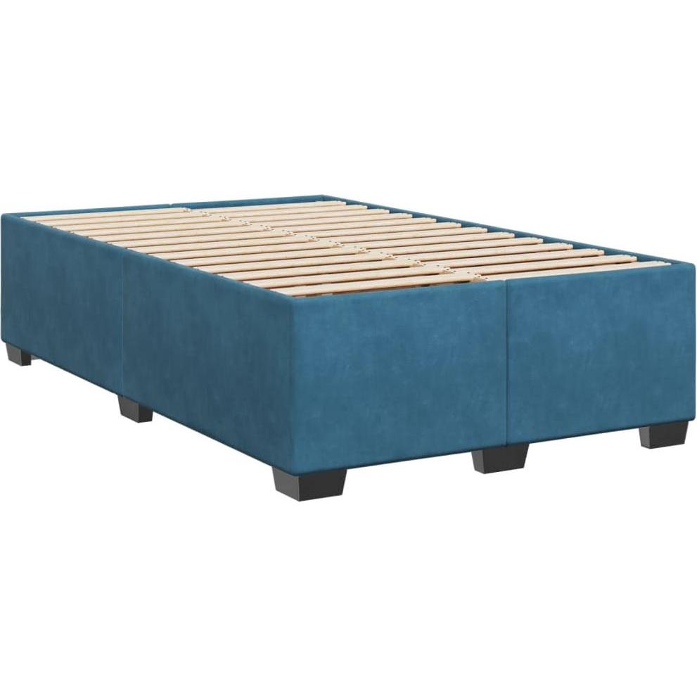 Thumbnail - VidaXL, Bett, Bo x springbett mit Matratze 120 x 200 cm Samt (120 x 200 cm)