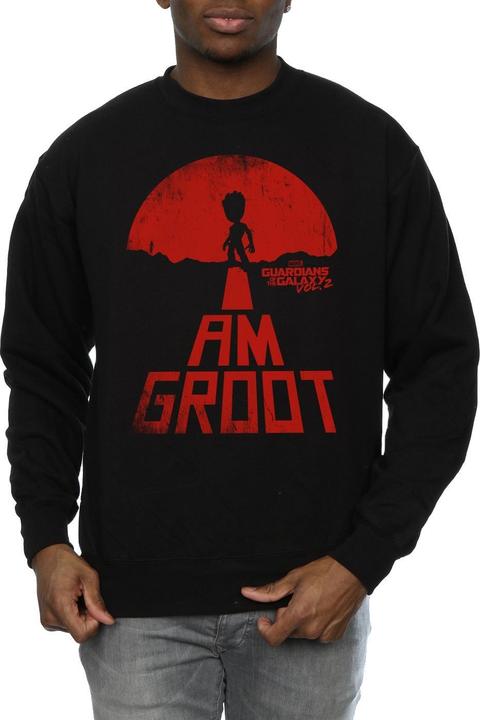 Image du produit - Sweat GUARDIANS OF THE GALAXY AM GROOT RED - Homme (M)