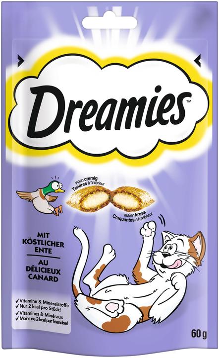 Dreamies Katzensnack mit Ente 60 g (Adult, 1 Stk., 60 g)