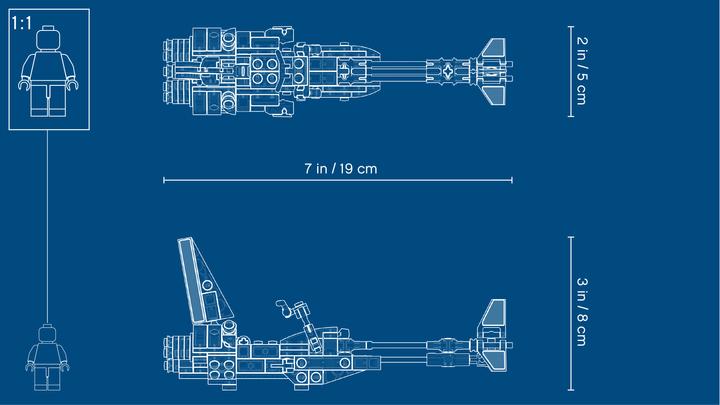 Actual product image LEGO Cloud Rider Swoop Bikes (75215, LEGO Star Wars)