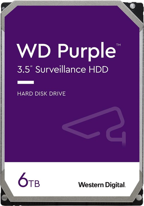Produktbild WD Purple (6 TB, 3.5", CMR)