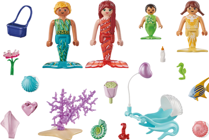 Produktbild Playmobil Ausflug der Meerjungfrauenfamilie (71469, Playmobil Princess)