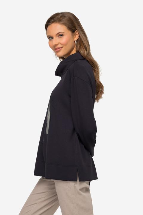 Produktbild Laurasøn Sweatshirt, Robben-Motiv, Rollkragen, Langarm (M)