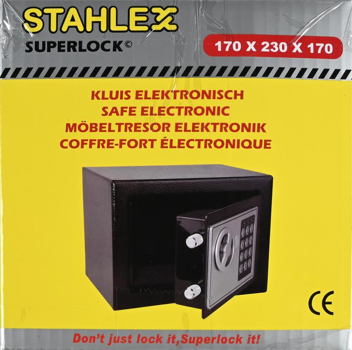 Actual product image Stahlex Electronic furniture safe (4.22 l)