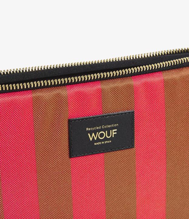 Produktbild Wouf Laptop-Hülle pink gestreift