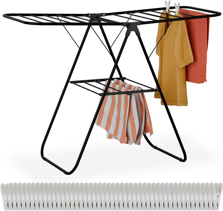 Actual product image Relaxdays Laundry rack (26 m)