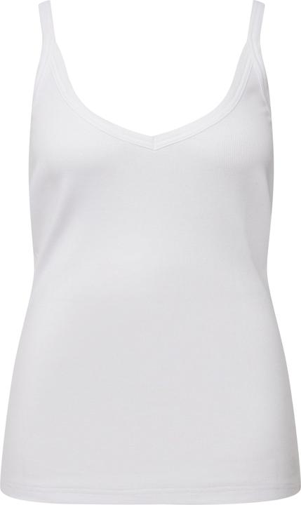 Produktbild Ulla Popken Ripptop, Slim, V-Ausschnitt, ärmellos, schmale Träger (62)