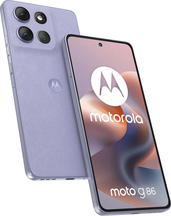 Produktbild Motorola Moto G86 (256 GB, Cosmic Sky, Lilac, 6.67", Dual SIM, 5G)