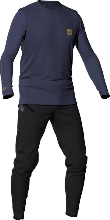 Leatt MTB Gravity 1.0 Ride Kit galaxy blue S (Herren, S)