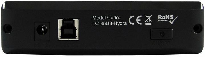 Actual product image LC-Power ext. 3.5" Enclosure LC-35U3-HYDRA (3.5")