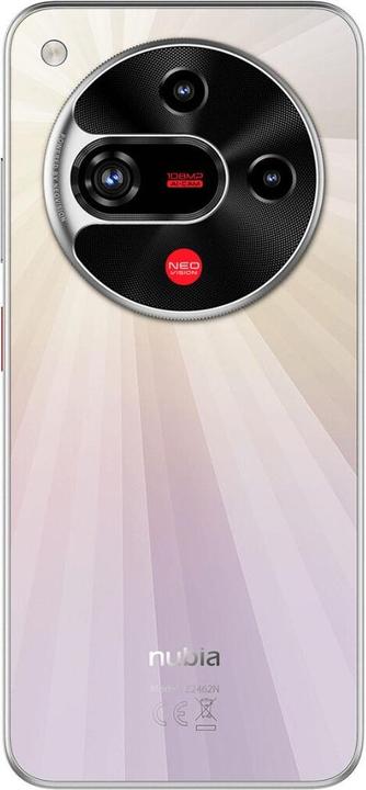 Actual product image ZTE Smartphone P720F11-WH Octa Core 8 GB RAM 256 GB Weiss (256 GB, Aurora white, 6.70", Dual SIM, 5G)