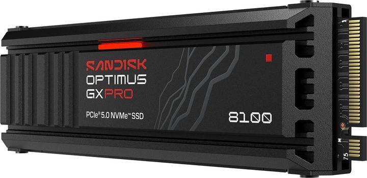 Actual product image SANDISK Optimus GX PRO 8100 Heatsink (2000 GB, M.2 2280)