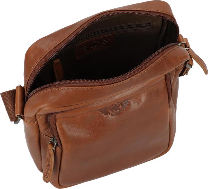 Actual product image Greenburry Vintage Umhängetasche Leder 20 cm