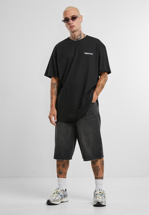 Produktbild Forgotten Faces Overgrown Chrome Skull Oversize Tee black XS (XS)