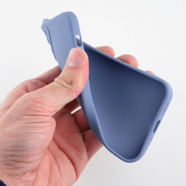 Produktbild PhoneLook Hülle Silikon Mat Herz lavendel (Apple iPhone 12 Pro Max)