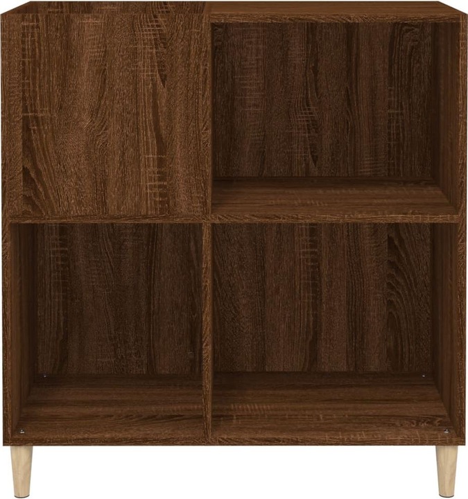 Produktbild VidaXL Plattenschrank Braun Eichen-Optik 84,5x38x89 cm Holzwerkstoff