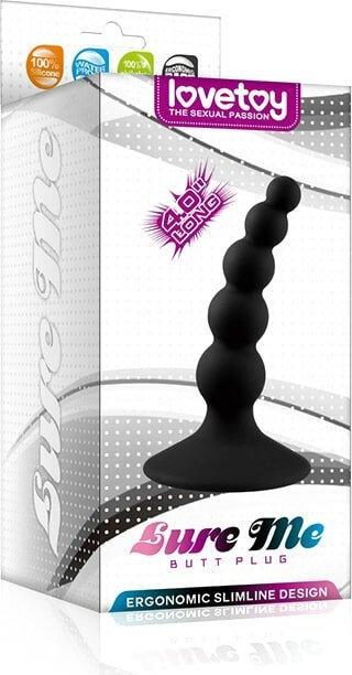 Actual product image Lovetoy Butt Plug "Lure Me" 4.0"