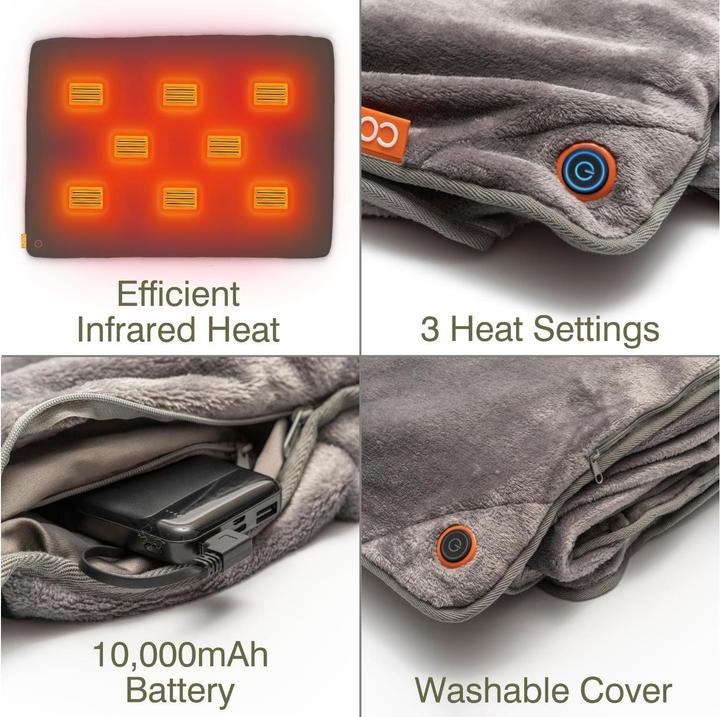 Immagine prodotto Bodi-Tek Wärmedecke Cozy (160 x 130 cm)