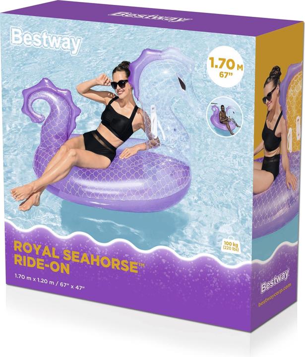 Produktbild Bestway Schwimmtier Royal Seahorse™ 170 x 120 cm