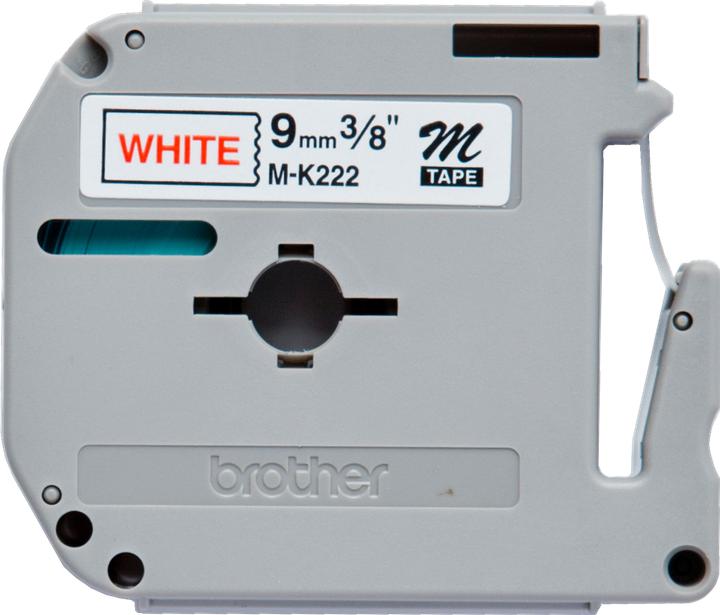 Produktbild Brother M-K222bz (0.90 cm, Rot, Weiss)