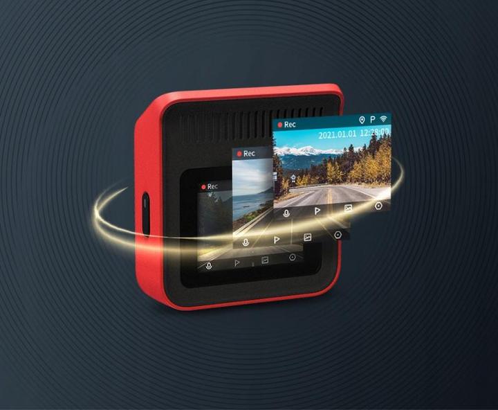 Immagine prodotto 70mai Streckenrekorder Xiaomi Dash Cam A400 Raudon (WiFi, Visione notturna, Microfono incorporato, QHD)
