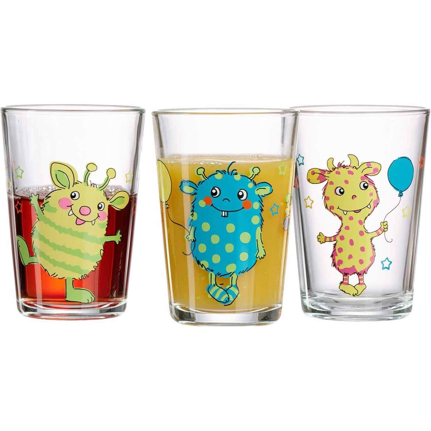 Ritzenhoff & Breker, Kindergeschirr + Kinderbesteck, Kindergläser Monsterchen