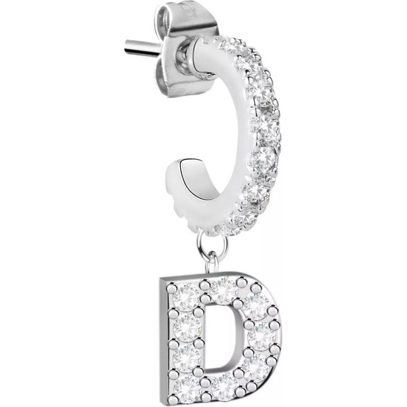 La Petite Story, Ohrringe, Exigo Letter D Ohrstecker, (Messing)