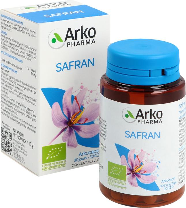 Produktbild Arkopharma Arkocaps Bio Safran Kapseln (30 Stück, Kapseln, 33 g)