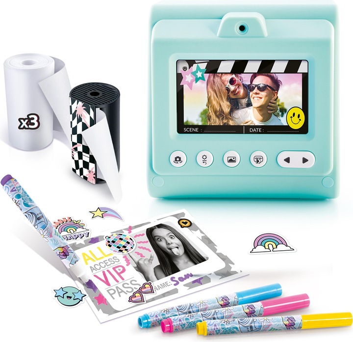 Image du produit Canal Toys Instant Print Camera Retro photos instantanées + effets