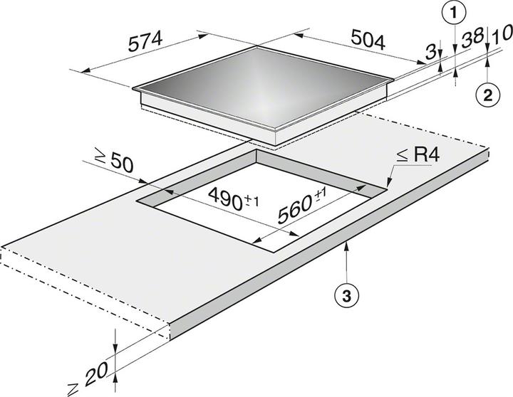 Image du produit Miele Km6012