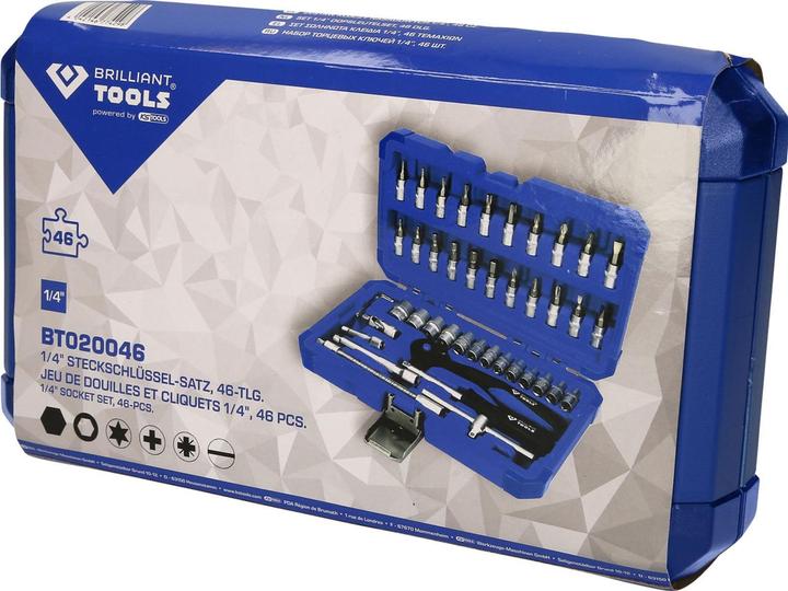 Productafbeelding Brilliant Tools BT020046 (1/4")