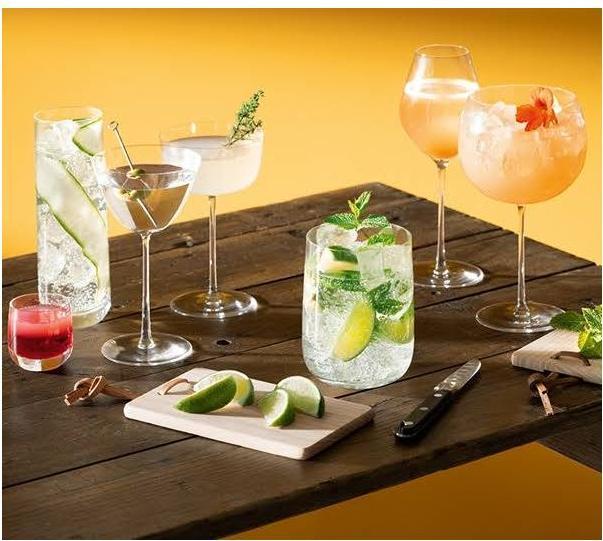 Image du produit LSA 6er Set Promo Borough Weingläser 450ml Klar (45 cl, 6 Verres, Set de verres à vin)