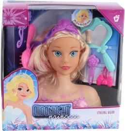 Image du produit Moonlight Tête à coiffer Princess 18 Cm
