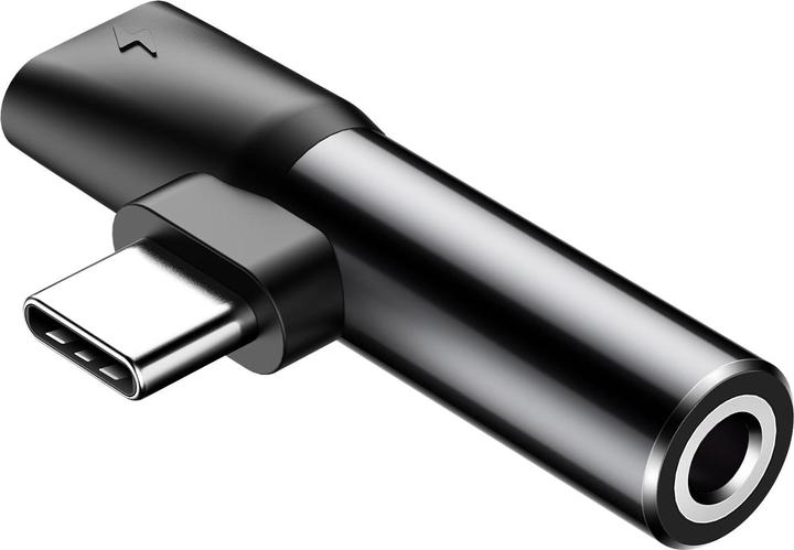 Baseus 2in1 USB Typ-C Adapter (USB Typ C, 3.5mm Klinke, USB Typ C)