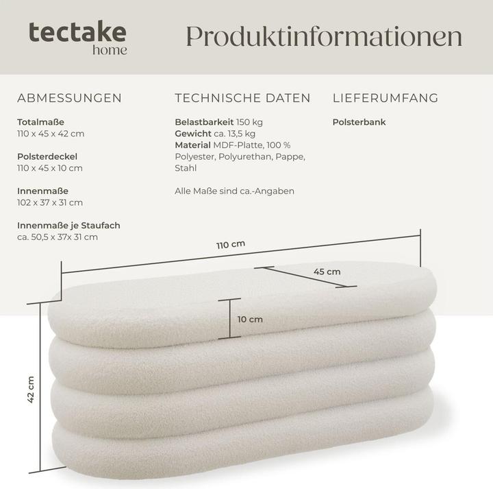 Produktbild tectake Altu (110 cm)