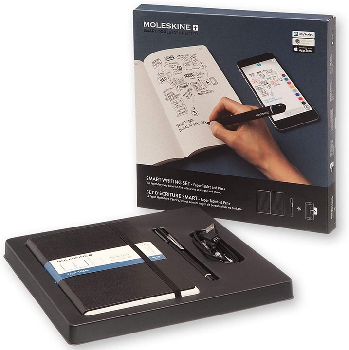 Immagine prodotto Moleskine Set di scrittura intelligente (A5, Punteggiato, Copertina rigida)