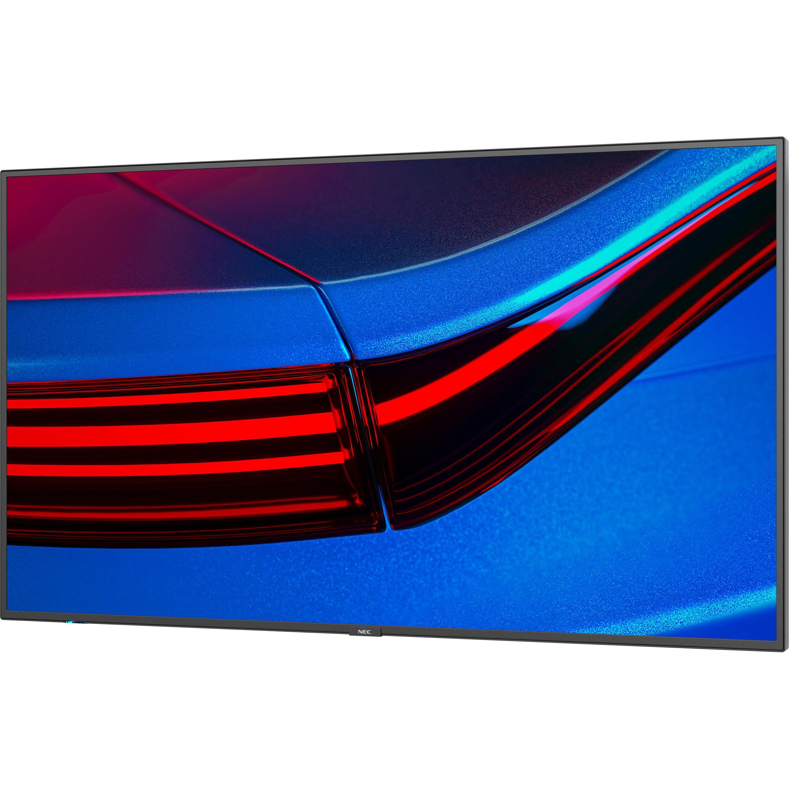 NEC MultiSync P555 (3840 x 2160 Pixel, 55"), Digital Signage, Schwarz
