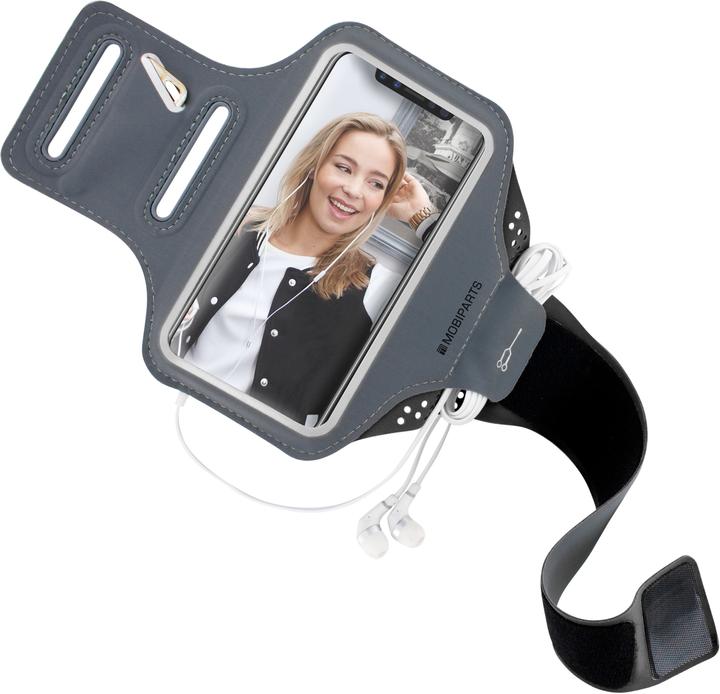Produktbild Mobiparts Comfort Fit Sport Armband Apple iPhone 11 Black