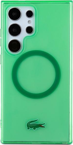 Image du produit Lacoste LCHMLULON S928 zielony/green étui rigide transparent MagSafe (Samsung Galaxy S24 Ultra)
