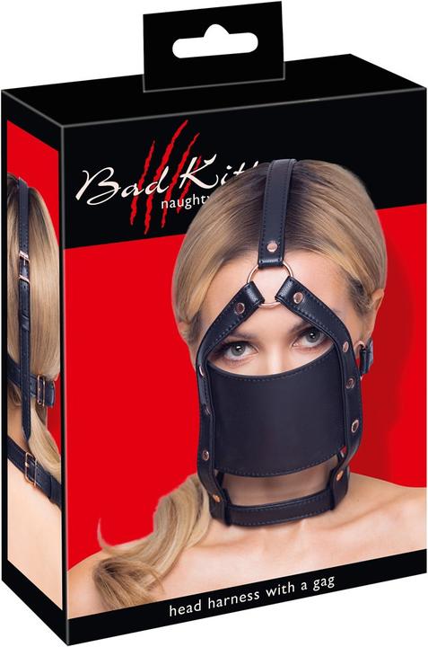 Actual product image Bad Kitty Head Harness