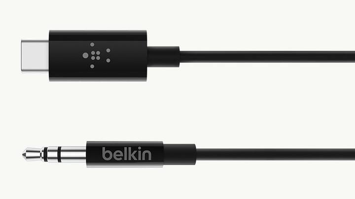 Produktbild Belkin RockStar 3,5mm - USB-C Kabel (1.80 m, 3.5mm Klinke (AUX))
