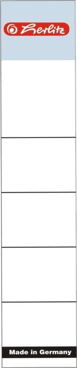 Produktbild Herlitz Ordnerrcken-Einsteckschilder maX.file, 30 x 190 mm