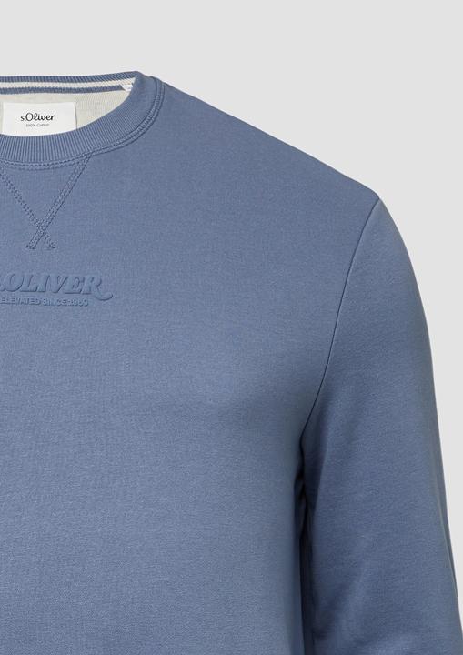 Produktbild s.Oliver Sweatshirt Wärmendes Sweatshirt mit Logo-Artwork (4XL)