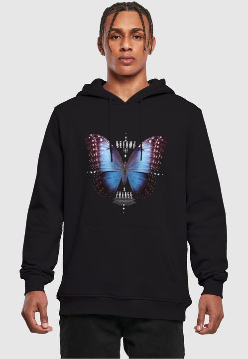 Image du produit Mister Tee Become The Change Butterfly Sweat à capuche - 131387 (S)