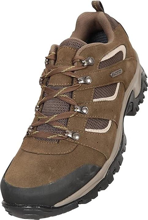 Image du produit Mountain Warehouse Chaussures de marche imperméables en daim Voyage pour hommes (41)