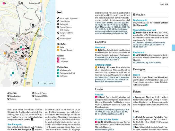 Produktbild Reise-Taschenbuch Ligurien, Italienische Riviera, Cinque Terre (Deutsch, Christoph Hennig, Georg Henke, 2023)