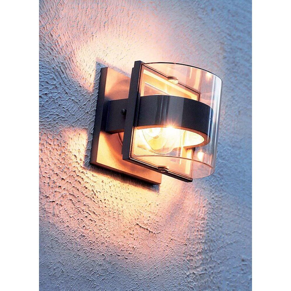 Thumbnail - Elstead Lighting, Wandleuchte + Deckenleuchte, Frida Aussen-Wandleuchte E27 16cm Graphit IP54 (E27)