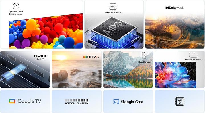 Produktbild TCL 43P69K (43", LED, 4K)